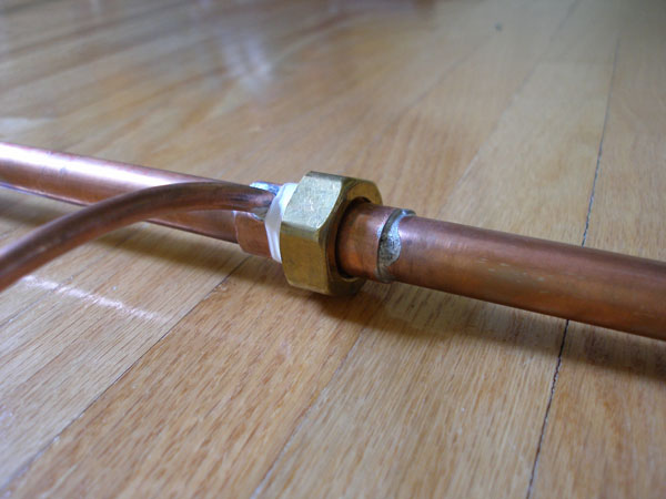 Assembled vortex chamber, first view